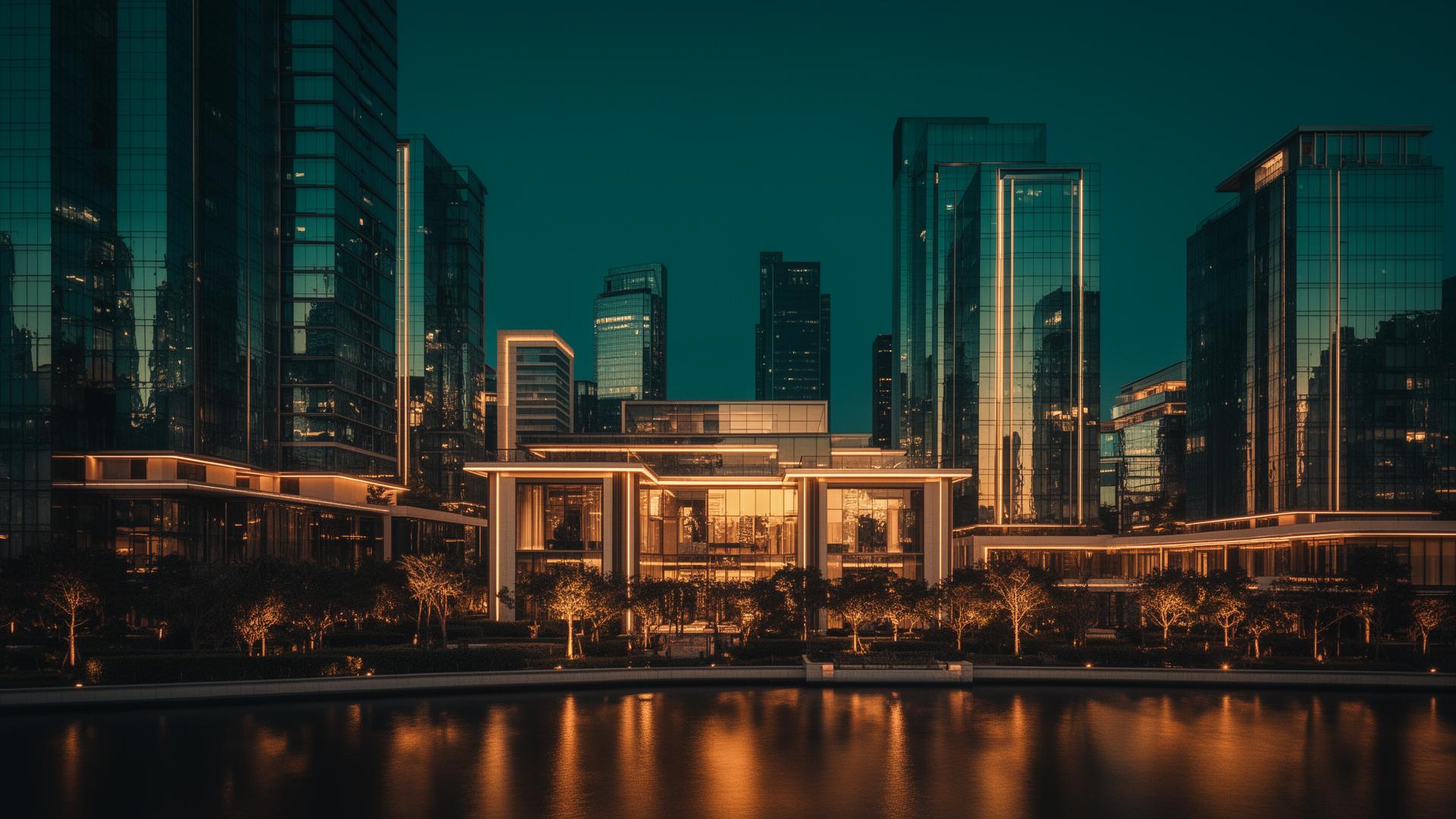 Real estate skyline